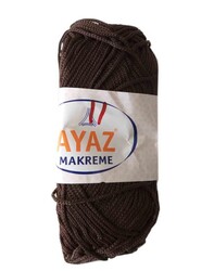 Angel Çanta Aksesuar - Angel Çanta Aksesuar 100 Gram Polyester Makrome No:11 Koyu Kahve