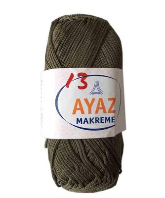 Angel Çanta Aksesuar 100 Gram Polyester Makrome No:13 Haki