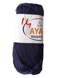 Angel Çanta Aksesuar - Angel Çanta Aksesuar 100 Gram Polyester Makrome No:14 Lacivert