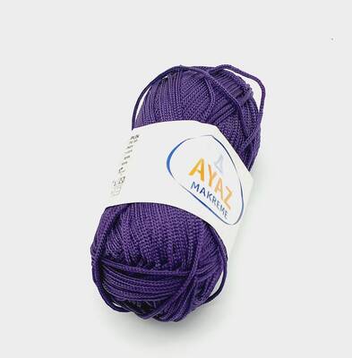 Angel Çanta Aksesuar 100 Gram Polyester Makrome No:16 Mor