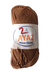 Angel Çanta Aksesuar - Angel Çanta Aksesuar 100 Gram Polyester Makrome No:2 Kahve