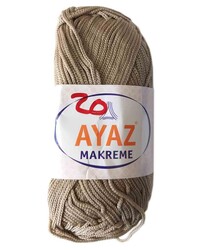 Angel Çanta Aksesuar - Angel Çanta Aksesuar 100 Gram Polyester Makrome No:20 Vizon