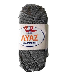 Angel Çanta Aksesuar - Angel Çanta Aksesuar 100 Gram Polyester Makrome No:22 Koyu Gri