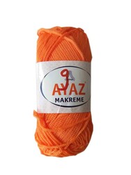 Angel Çanta Aksesuar - Angel Çanta Aksesuar 100 Gram Polyester Makrome No:9 Turuncu