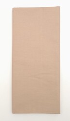 Angel Çanta Aksesuar - Angel Çanta Aksesuar 120x50 cm Sütlü Kahve Renk Pamuklu Astarlık Kumaş No:26
