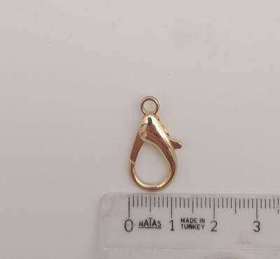 Angel Çanta Aksesuar 2.3 Cm Light Gold Zincir Uç Kancası 1 Adet