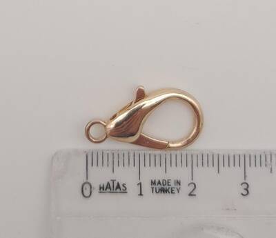 Angel Çanta Aksesuar 2.3 Cm Light Gold Zincir Uç Kancası 1 Adet