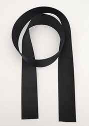 Angel Çanta Aksesuar - Angel Çanta Aksesuar 4 Cm Siyah Renk Polyester Kolon 1 Metre