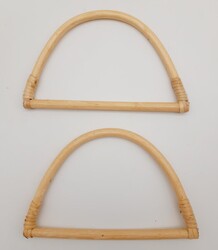 Angel Çanta Aksesuar - Angel Çanta Aksesuar D Model Gerçek Bambu Çanta Sapı