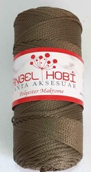 Angel Çanta Aksesuar - Angel Çanta Aksesuar Haki Yeşil Renk Polyester Makrome