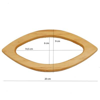 Angel Çanta Aksesuar Kayık Model Ahşap Sap