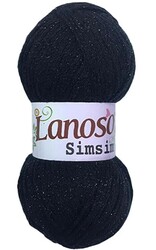 Lanoso - Angel Çanta Aksesuar Lanoso Simsim No:6060 ( Siyah Siyah Sim)