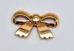 Angel Çanta Aksesuar - Angel Çanta Aksesuar Light Gold Renk 3.5 cm Kurdele Model Plaka Süs