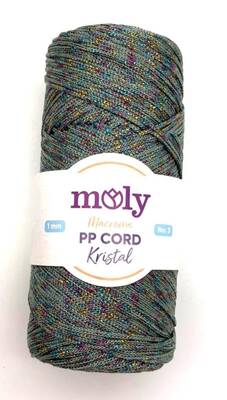 Angel Çanta Aksesuar Moly Yarn 200 Gr Simli Polyester Makrome No:500