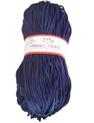 Angel Çanta Aksesuar Polyester Rulo Makrome Lacivert 5Mm