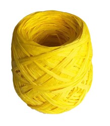 Angel Çanta Aksesuar - Angel Çanta Aksesuar Sarılmış Rafya Sarı Renk 100 Gr