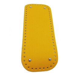 Angel Çanta Aksesuar - Angel Çanta Aksesuar Suni Deri Sarı Renk 32X12 cm Dikdörtgen Çanta Tabanı