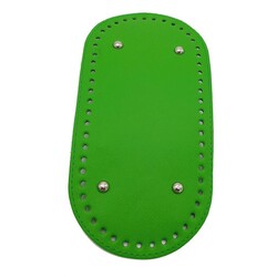 Angel Çanta Aksesuar - Angel Çanta Aksesuar Suni Deri Yeşil Renk 25X12 cm Oval Çanta Tabanı